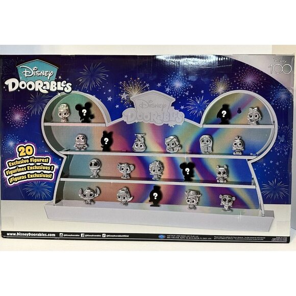 Doorables Disney100 Celebration of Wonder Set Figure 20-Pack, 5 mystery figs NEW - Picture 3 of 13